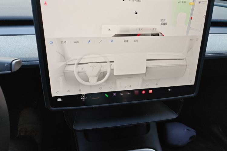 Used Tesla Model Y 2023 Rear-Wheel-Drive Version Audio And AC Panel