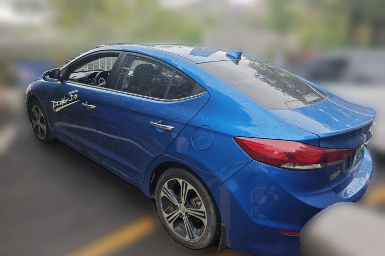 Used Hyundai Elantra (6th Generation / Lingdong) 2018 1.4T Dual-Clutch Xuan Dong · Dynamic Edition Rear Left 45 Deg