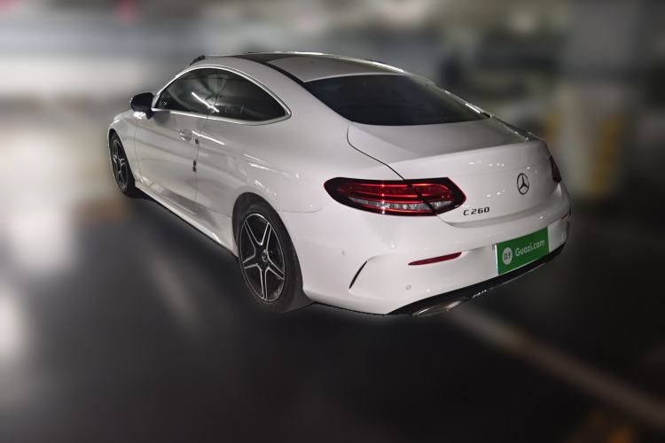 Used Mercedes-Benz C-Class 2020 C 260 Coupe Rear Left 45 Deg
