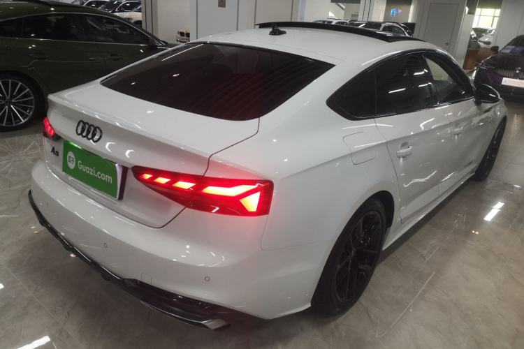 Used Audi A5 2023 Sportback 40 TFSI Fashionable and Dynamic Model Rear Right 45 Deg