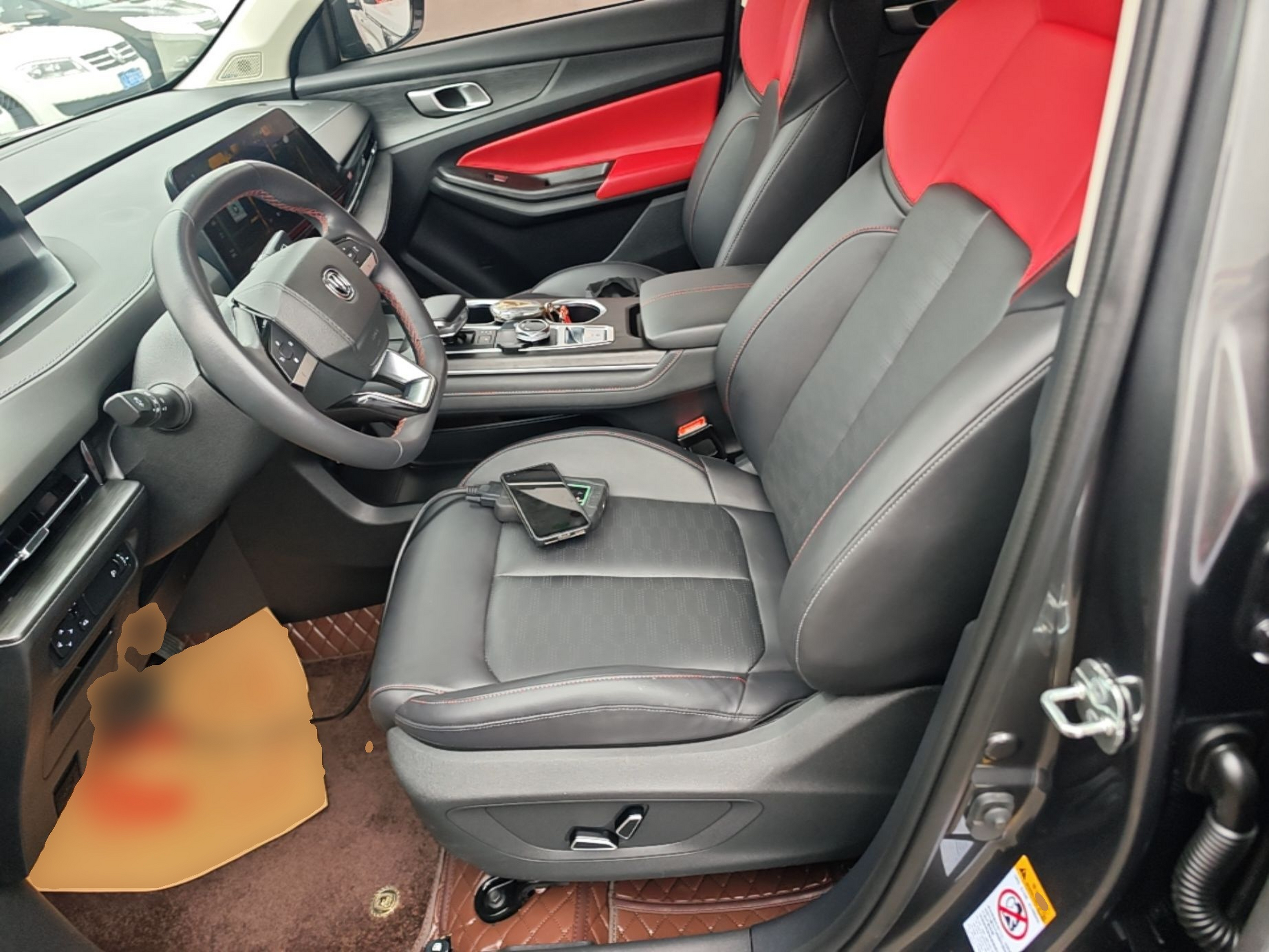 Avant de la voiture