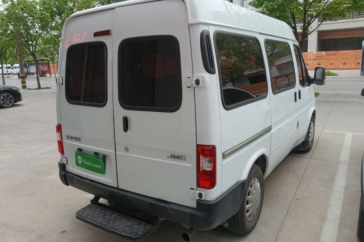 Used JMC Transit 2017 2.8T Commercial Version Short Wheelbase Mid-Roof 6/7/8-Seater JX493 Rear Right 45 Deg