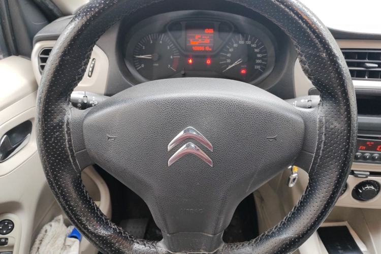 Used Citroen Elysee 2013 Sedan Classic 1.6L Manual Luxury Model Steering Wheel