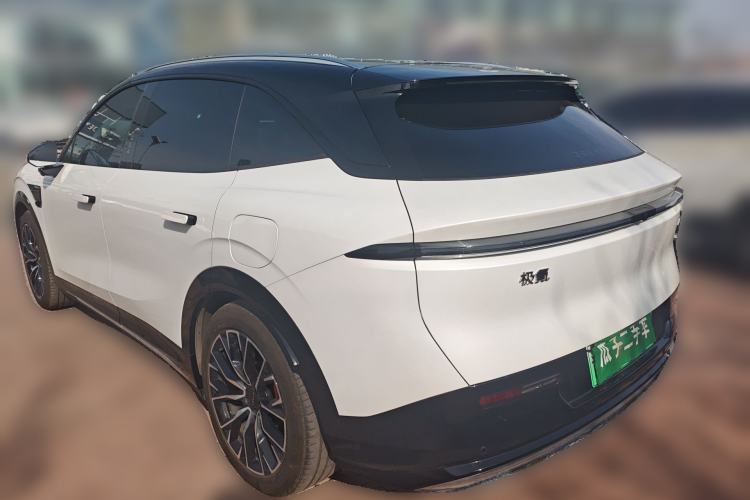 Used Zeekr 7X 2025 100kWh Long-Range All-Wheel Drive Intelligent Driving Version Rear Left 45 Deg