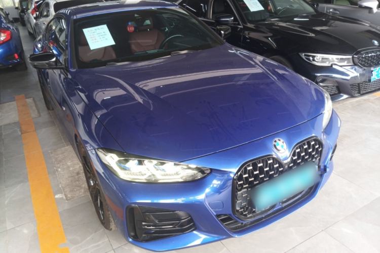 Used BMW 4 Series 2021 Restyled 425i M Sport Night Edition Front Right 45 Deg