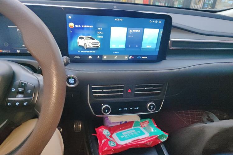 Used Ford Edge 2021 Facelifted PLUS EcoBoost 245 Two-Wheel Drive XLT 7-Seater Audio And AC Panel