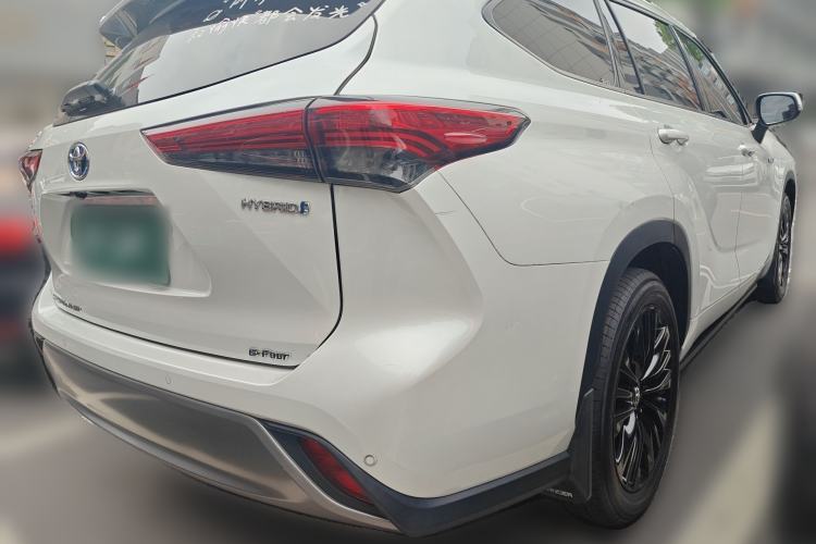 Used Toyota Highlander 2022 Dual-Engine 2.5L Four-Wheel Drive Prestige Version 7 Seats Rear Right 45 Deg