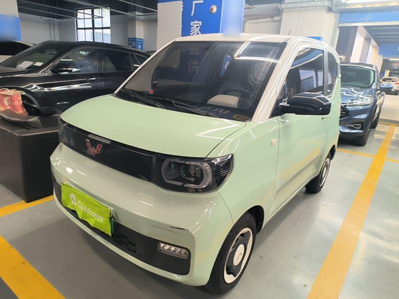 Used Wuling Hongguang MINIEV 2021 Macaron Sandwich Model 120 km Lithium Iron Phosphate — 1