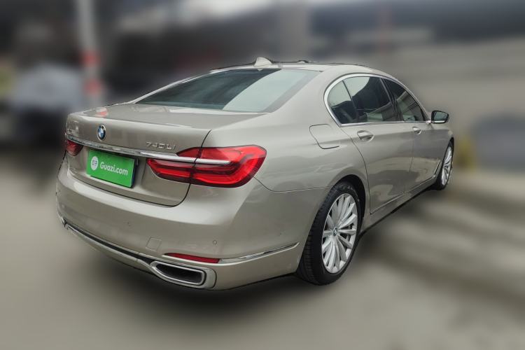 Used BMW 7 Series 2016 740Li Luxury Edition Rear Right 45 Deg