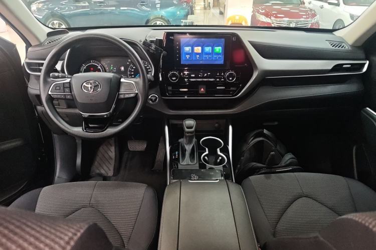 Used Toyota Highlander 2023 2.5L Smart Electric Hybrid Dual-Drive Elite Version 7 Seats Center Console