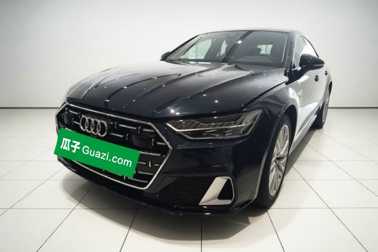 Used Audi A7L 2024 45TFSI S-line Dream-Building Edition Flow Crystal Package Guazi used car, China used car export, Used car for sale, Used cars, Cheapest cars for sale