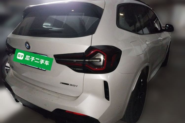 Used BMW X3 2022 xDrive30i Luxury Edition M Night Sky Package Rear Right 45 Deg