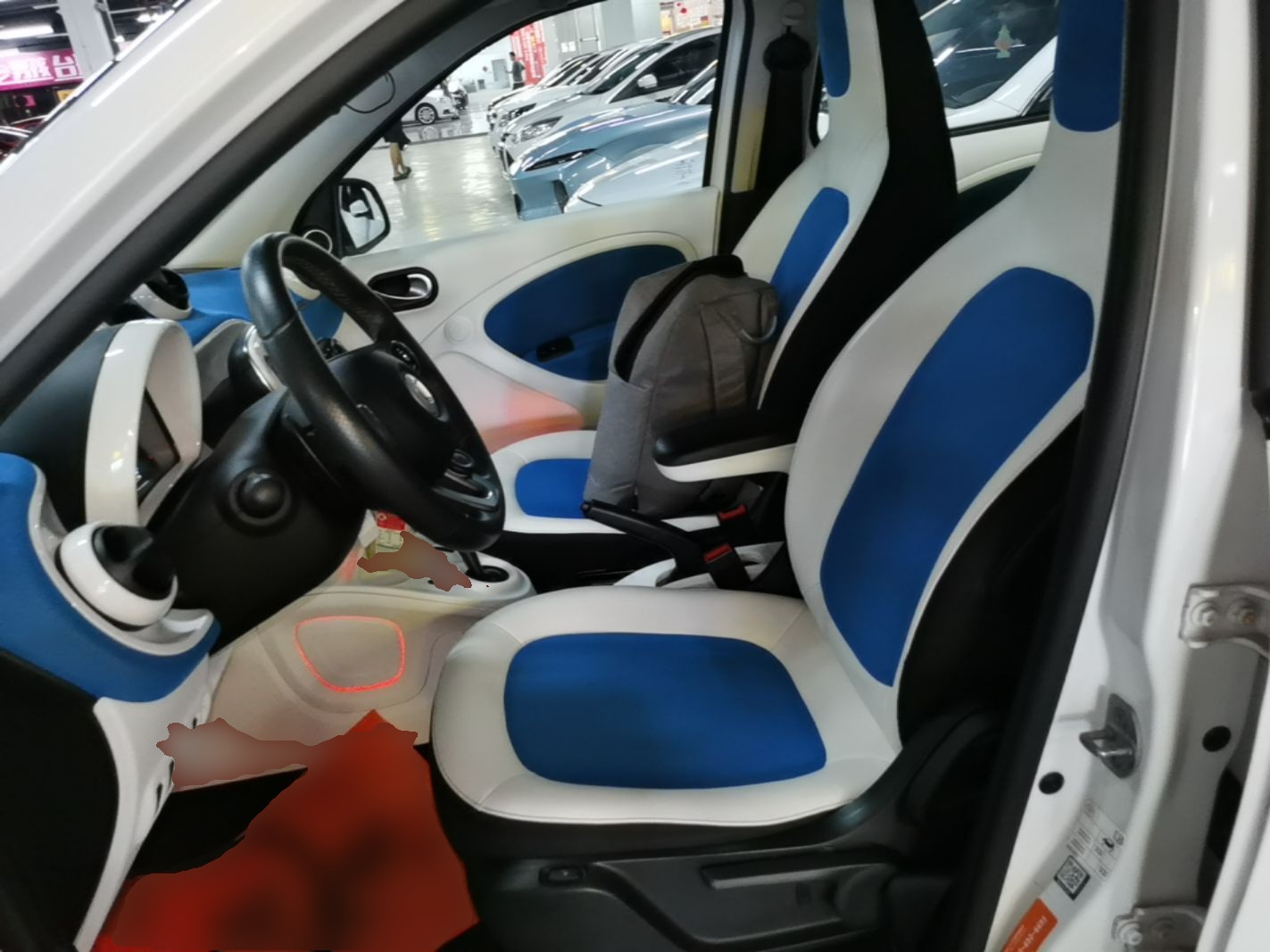 Avant de la voiture