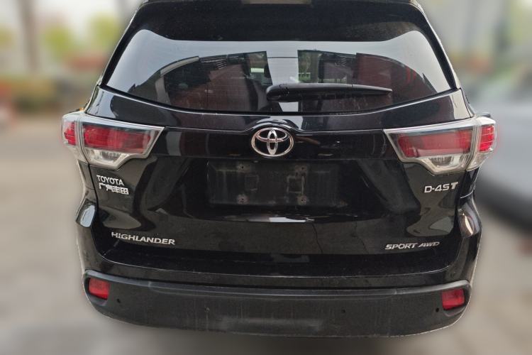 Used Toyota Highlander 2015 2.0T Four-Wheel Drive Luxury Edition 7-Seater Rear