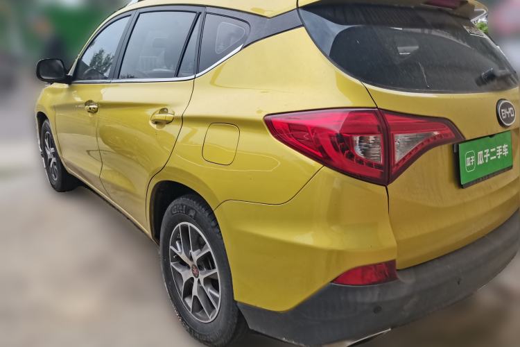 Used BYD Song 2016 Gaishi Edition 1.5TID Automatic Luxury Model Rear Left 45 Deg