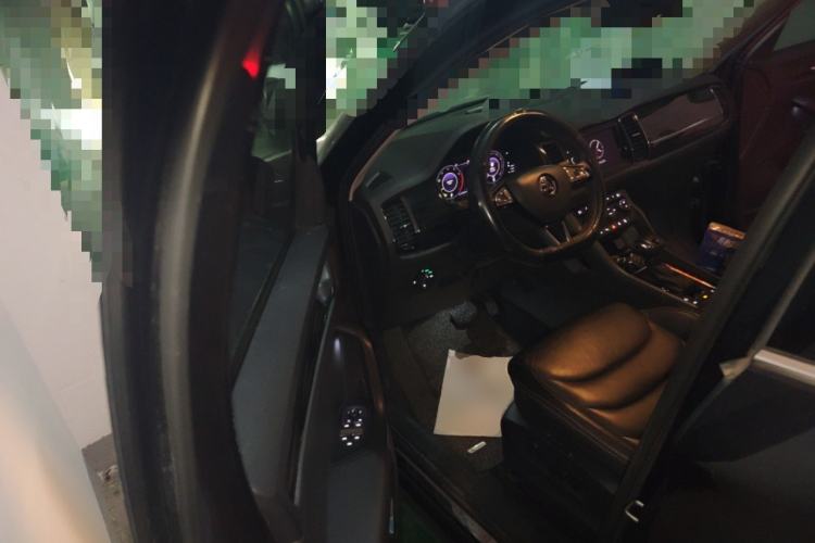 Used Skoda Kodiaq 2019 Facelifted TSI330 7-Seater Two-Wheel-Drive Luxury Enjoyment Edition China VI Standard Driver Seat