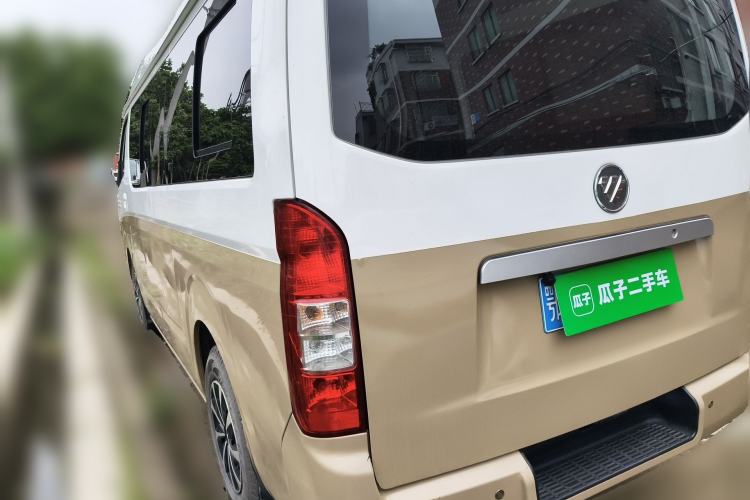 Used Foton Scenic G7 2021 2.4L Gasoline Commercial Version Long Wheelbase High Roof 6-Seater with Clear Windows Model 4K22D4M
