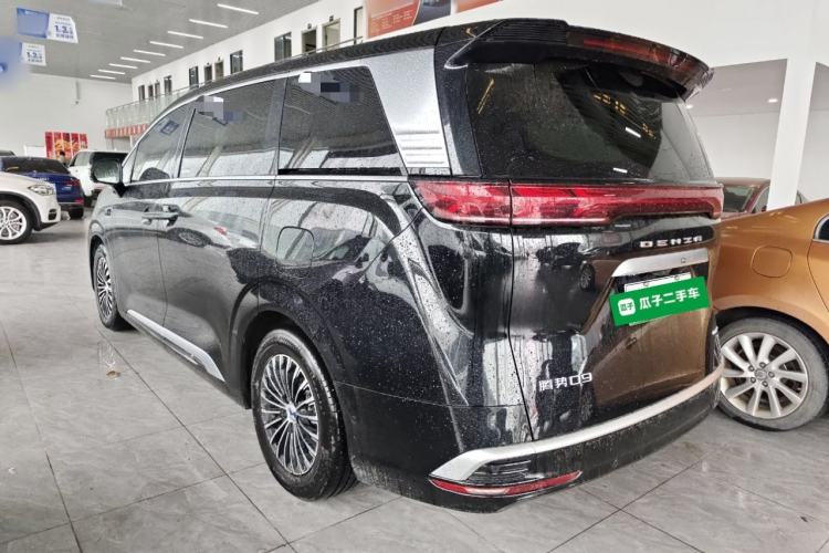 Used Denza D9 2025 DM-i Intelligent Drive 1020 Four-Wheel Drive Prestige Model Rear Left 45 Deg