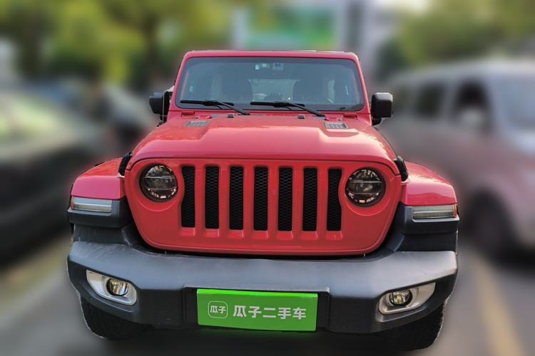 Used Jeep Wrangler 2019 2.0T Sahara Four-Door Version China VI Emission Standard
