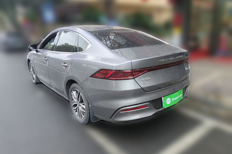 Used BYD Qin PLUS 2021 EV 500KM Luxury Model Rear Left 45 Deg