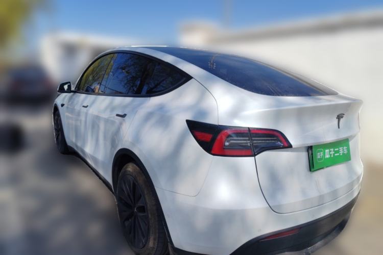 Used Tesla Model Y 2022 Revised Version Long-Range All-Wheel Drive Rear Left 45 Deg