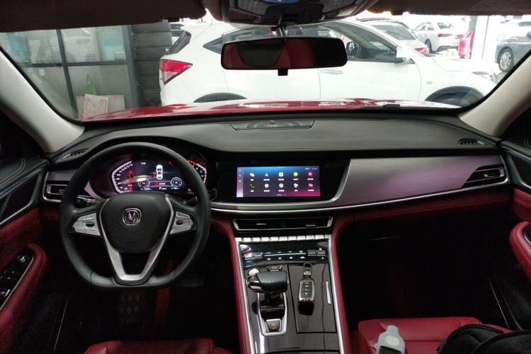 Used CHANGAN CS85 COUPE 2021 1.5T DCT Elite Edition Center Console