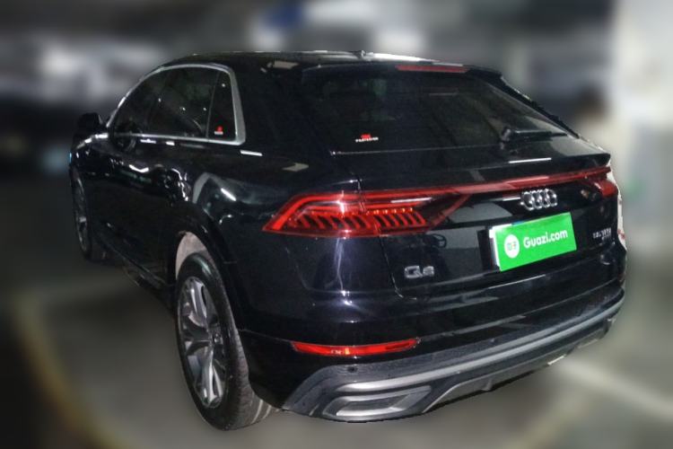 Used Audi Q8 2021 55 TFSI Luxury Dynamic Edition Rear Left 45 Deg