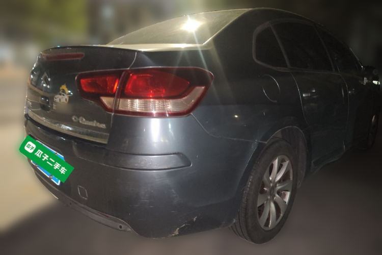 Used Citroen C-Quatre 2011 Sedan 1.6L Manual Champion Edition Rear Right 45 Deg