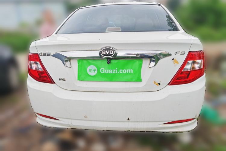 Used BYD F3 2014 1.5L Manual Luxury Model Rear
