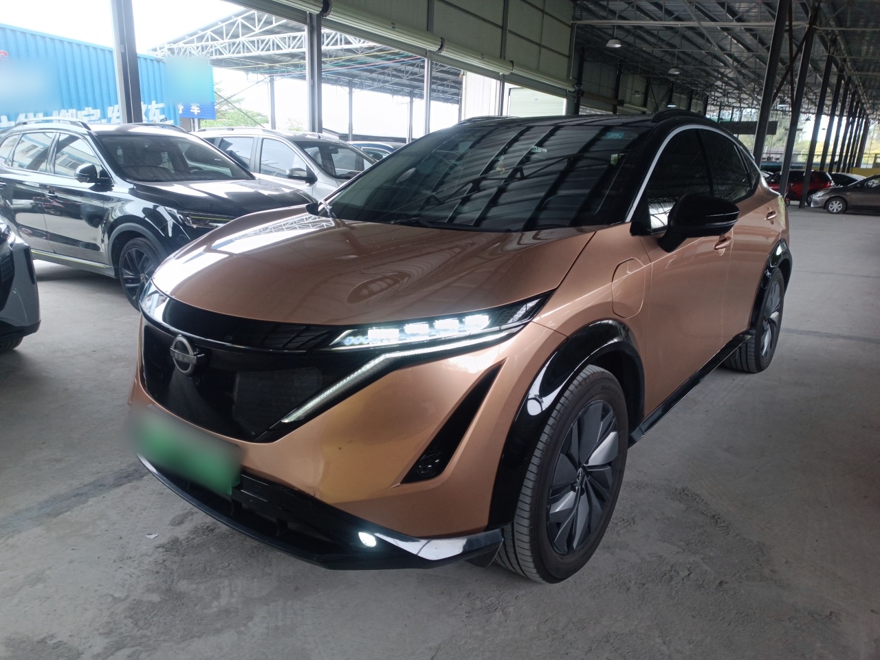 تحت مقدمة السيارة