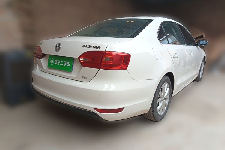 Used Volkswagen Sagitar 2012 1.4TSI Automatic Luxury Edition Rear Right 45 Deg