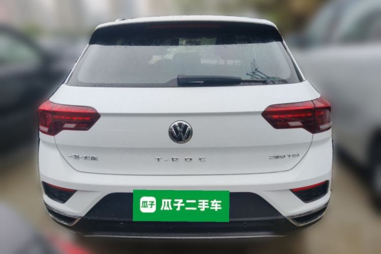 Used Volkswagen T-ROC 2020 280TSI DSG Two-Wheel Drive Comfort Version Rear