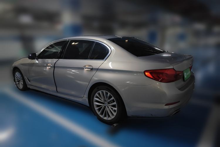 Used BMW 5 Series 2019 530Li Leading Model Luxury Package Rear Left 45 Deg