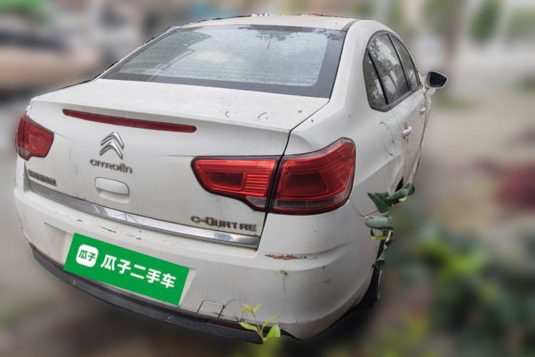 Used Citroen C-Quatre 2012 Sedan 1.6L Automatic Prestige Model Rear Right 45 Deg