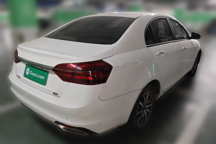 Used Geely Auto Emgrand 2019 Leading Edition 1.5L CVT Luxury Model China VI Standard Rear Right 45 Deg