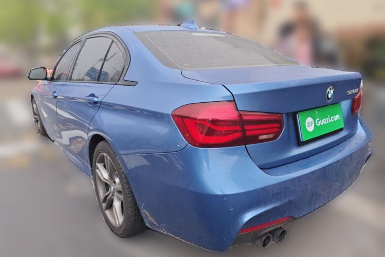 Used BMW 3 Series 2019 320Li M Sport Night Edition Rear Left 45 Deg