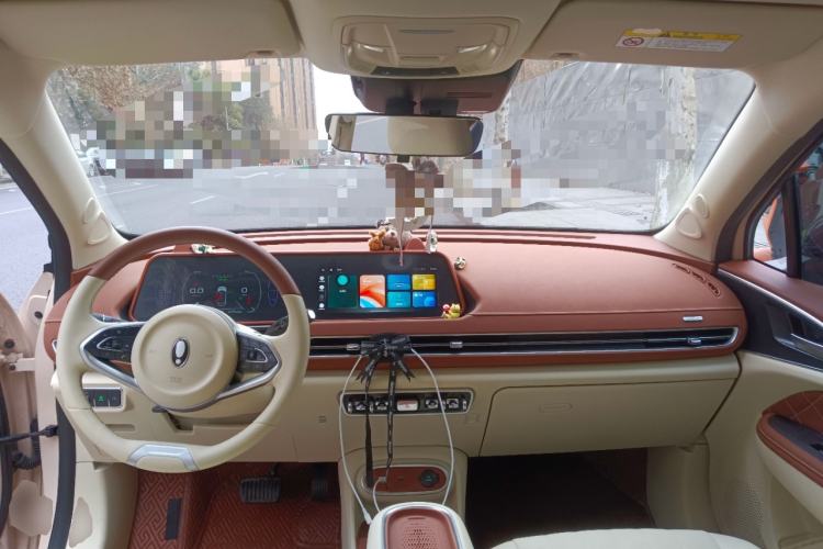 Used ORA Good Cat 2023 401 km Standard Range Luxury Version Lithium Iron Phosphate Center Console