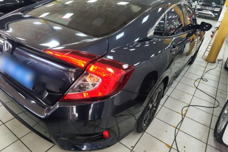 Used Honda Civic 2019 220TURBO CVT Dynamic Edition China VI Rear Right 45 Deg