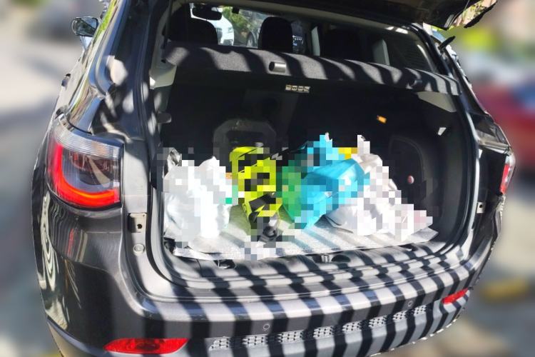 Used Jeep Compass 2017 200TS Automatic High-Performance All-Wheel Drive Edition Trunk