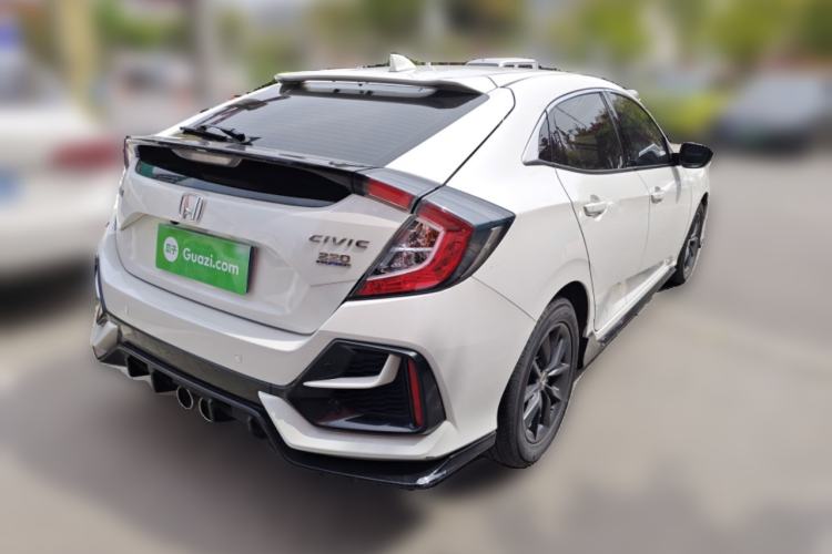 Used Honda Civic 2021 HATCHBACK 220TURBO CVT New Trendsetter Rear Right 45 Deg