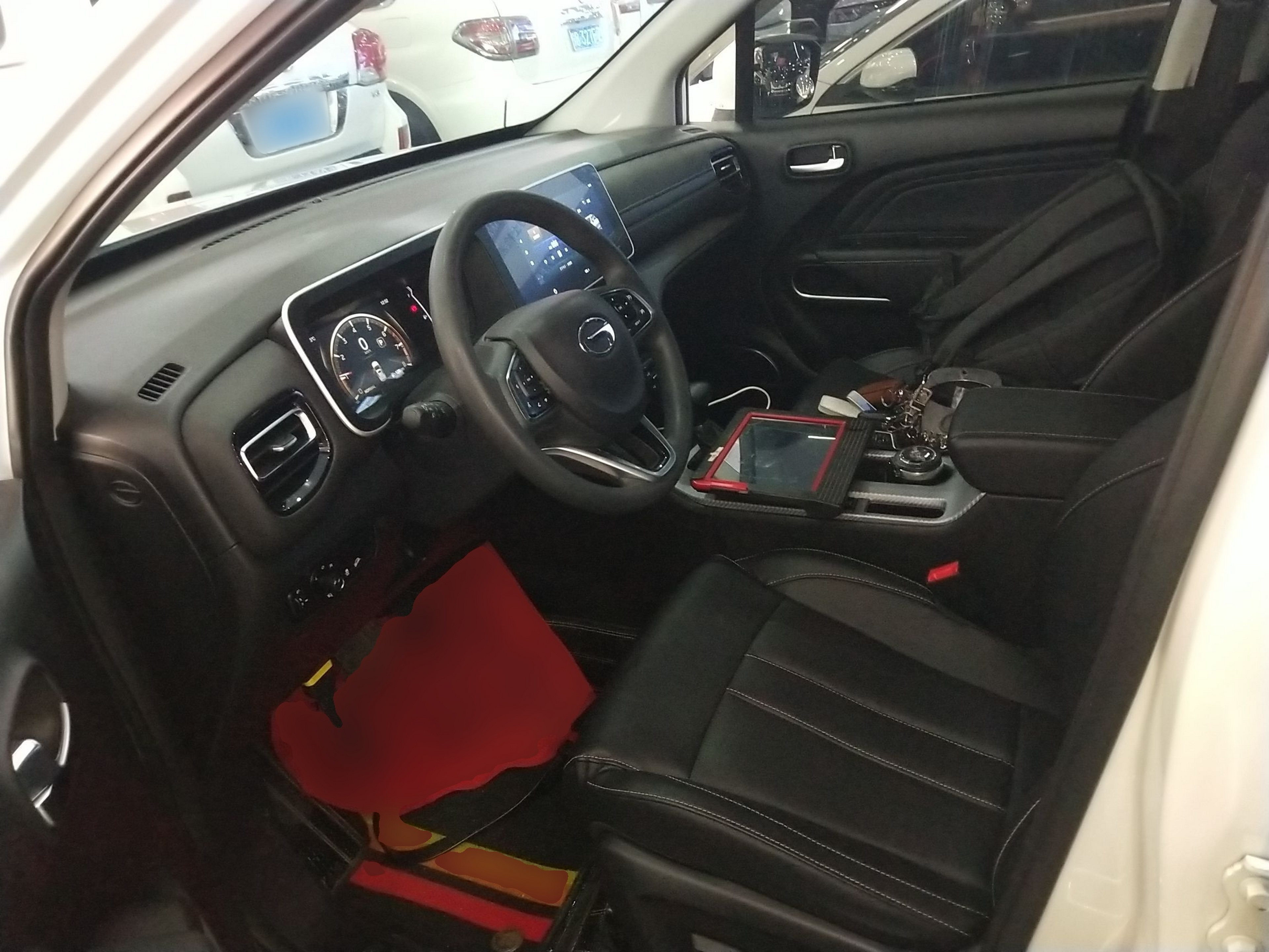 Avant de la voiture