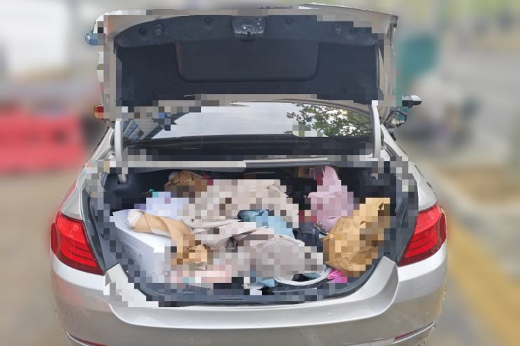 Used BMW 5 Series 2012 523Li Luxury Model Trunk