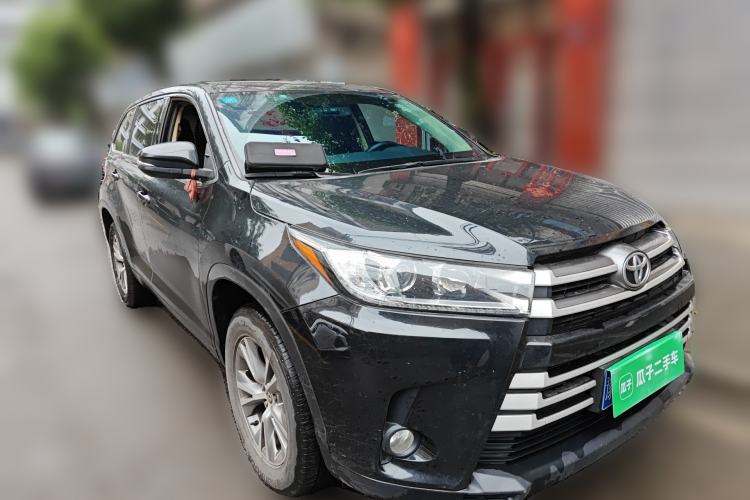 Used Toyota Highlander 2018 2.0T Two-Wheel Drive Elite Version 5 Seats China VI Standard Front Right 45 Deg