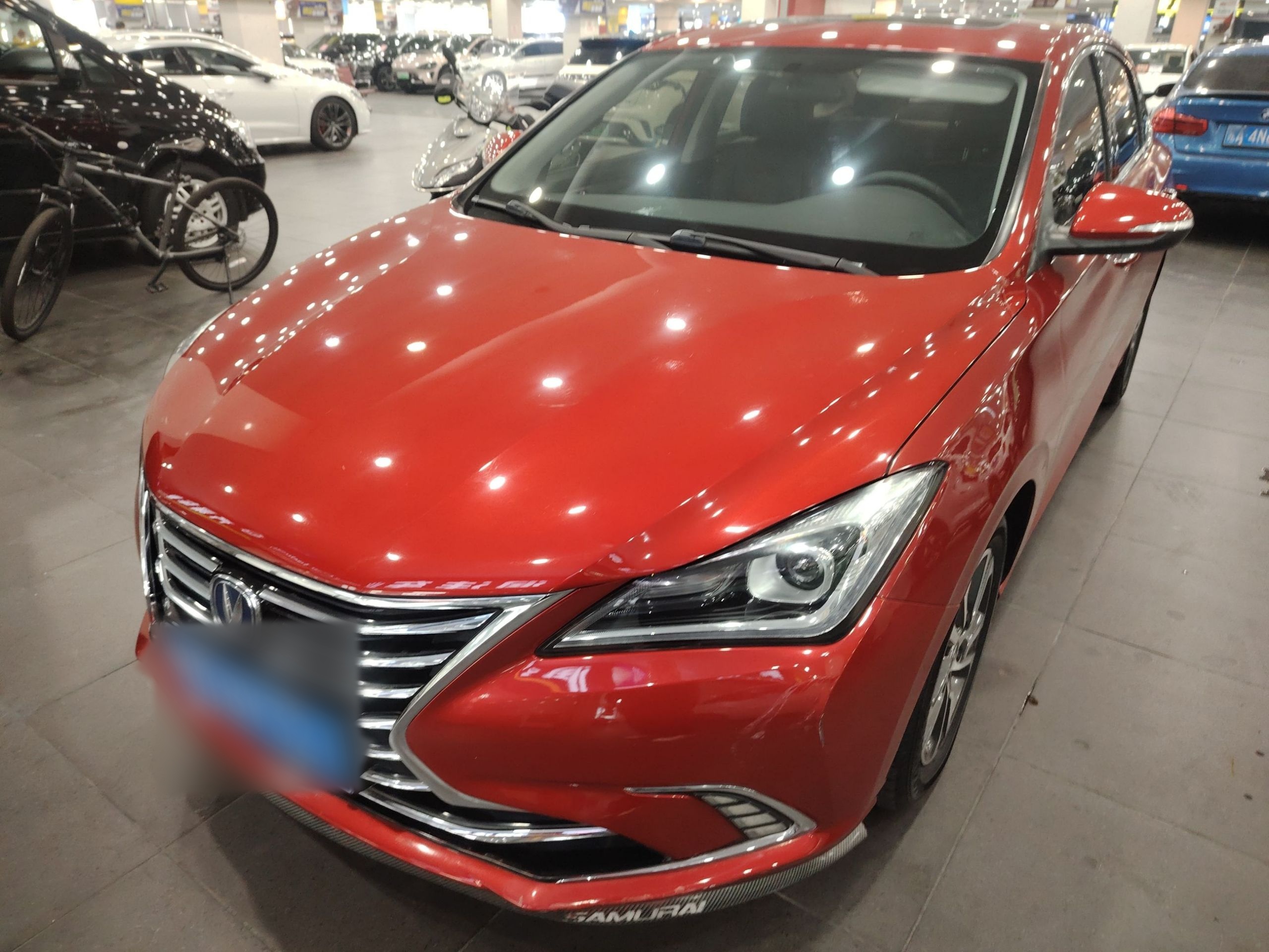 تحت مقدمة السيارة