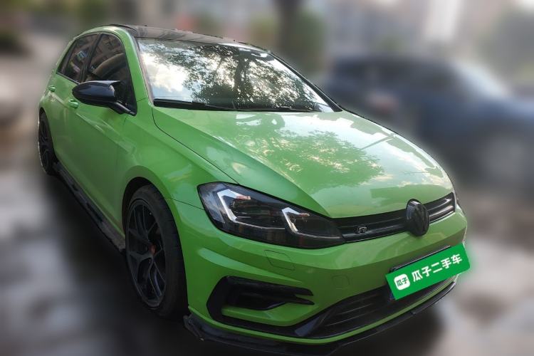 Used Volkswagen Golf 2019 280TSI DSG Comfort Version China VI Standard Front Right 45 Deg