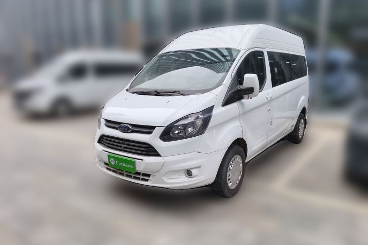 Used Ford Transit 2019 2.0T Gasoline Automatic Business & Travel Version Mid-Drive Mid-Roof 9-Seater China VI Standard