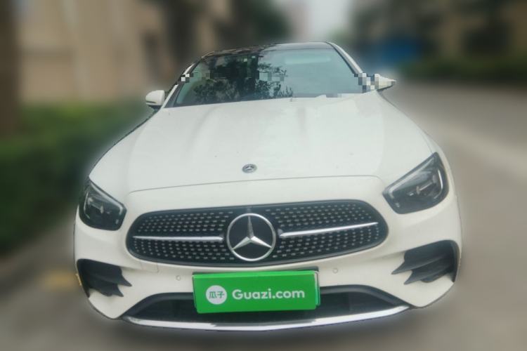 Used Mercedes-Benz E-Class New Energy 2021 E 350 e L Plug-in Hybrid Sports Sedan Front