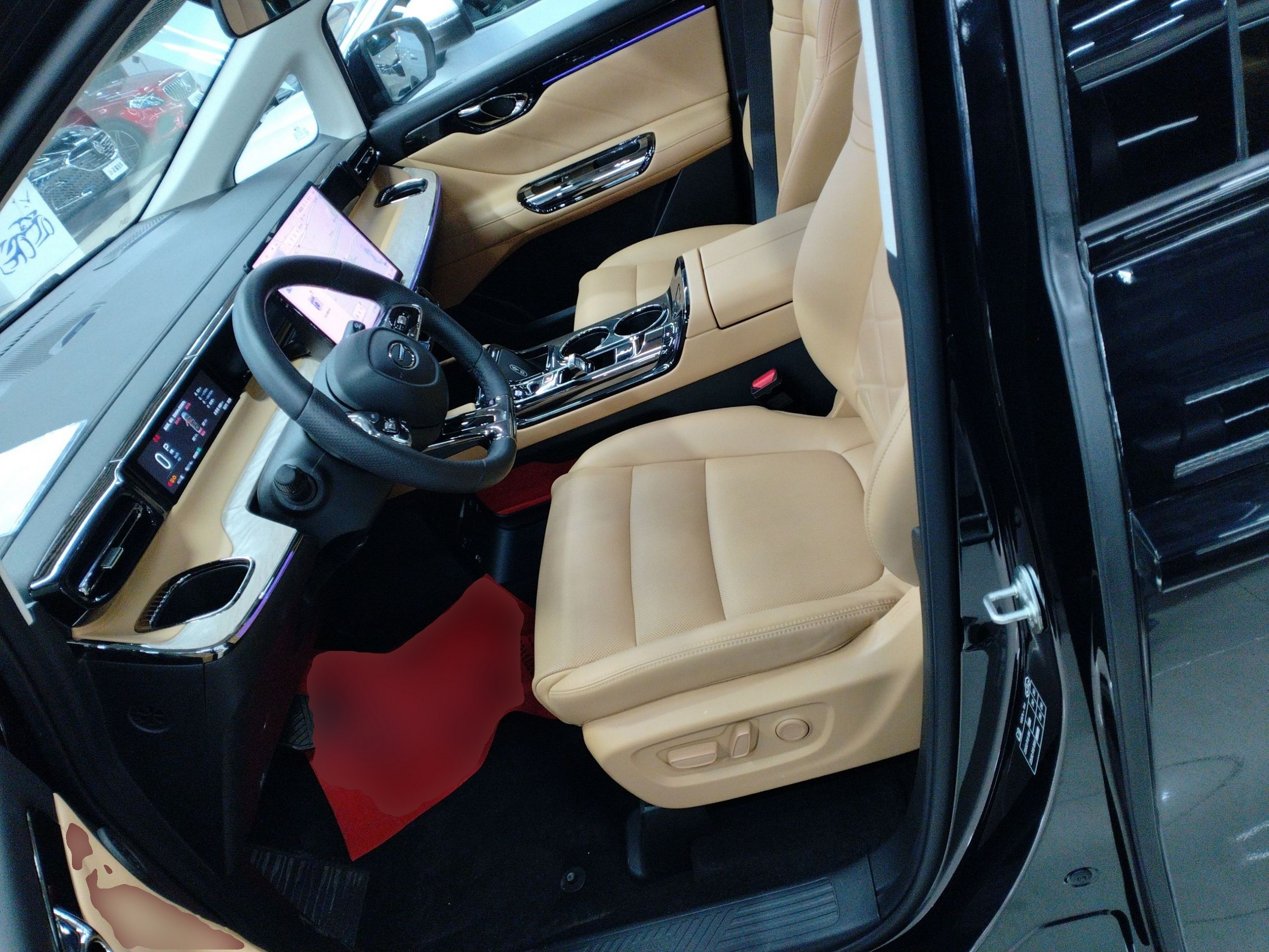 Avant de la voiture