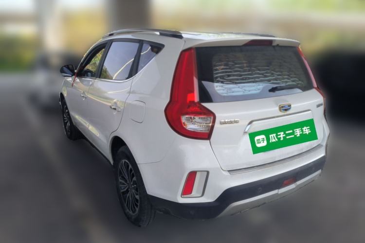 Used Geely Auto Vision X6 2016 1.8L Manual Luxury Model Rear Left 45 Deg