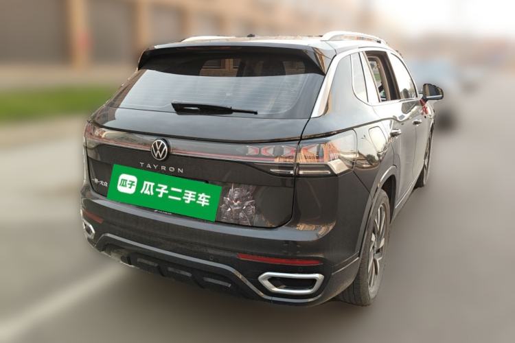 Used Volkswagen Tayron 2023 330TSI Two-Wheel-Drive R-Line High-Energy Version Rear Right 45 Deg